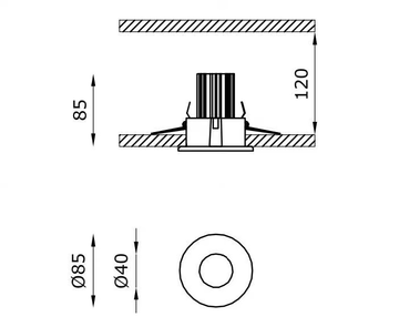 H2NOT - Aluminium Outdoor spotlight by Buzzi & Buzzi - view 3